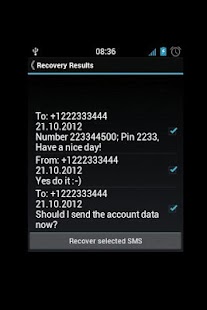 SMS Recovery