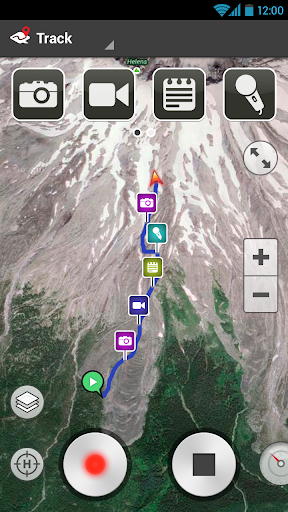 ramblr hiking travel map