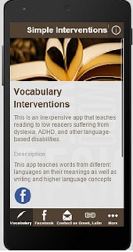 Vocabulary Interventions