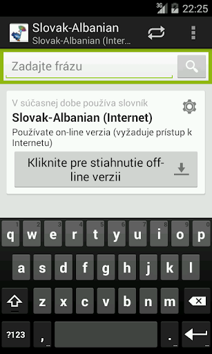 Slovak-Albanian slovník