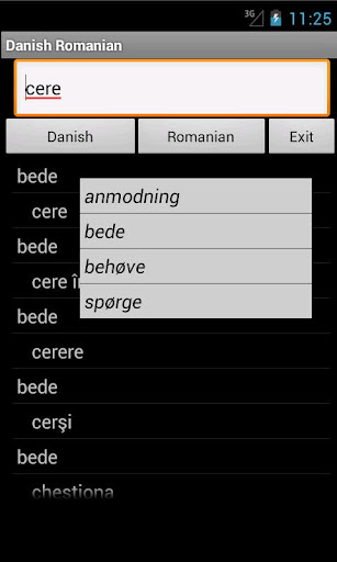 Danish Romanian Dictionary