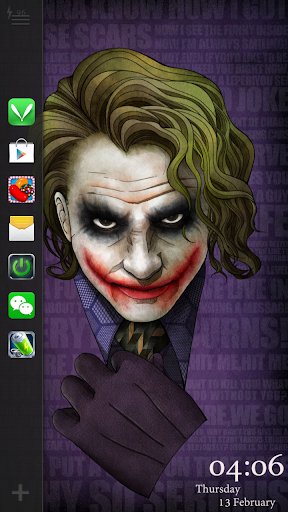 【免費個人化App】Joker Fan Art Live LockerTheme-APP點子