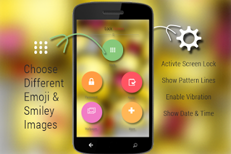 Emoji A Smiley Lock Screen - náhled