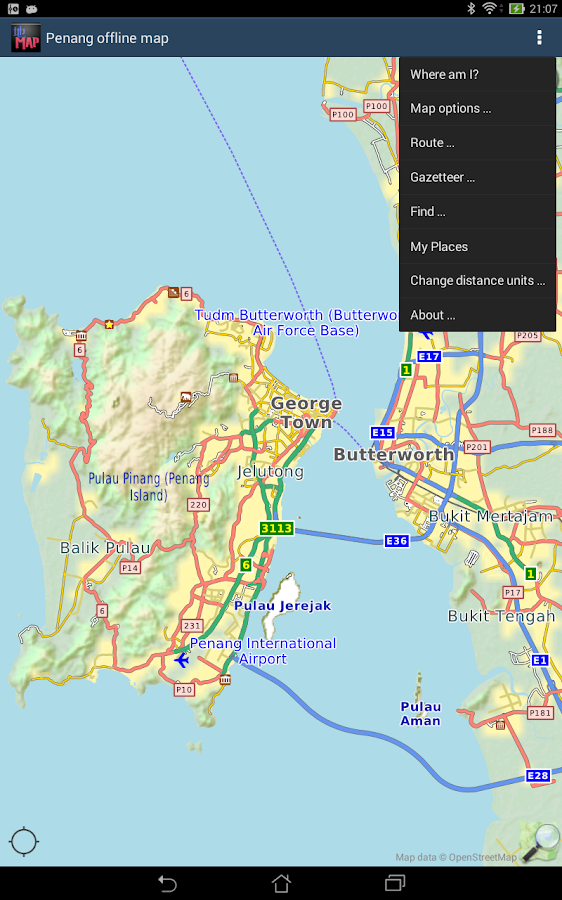 Penang offline map - Android Apps on Google Play
