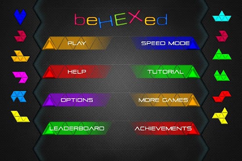 Android application beHEXed screenshort