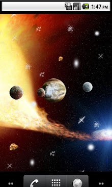 Cosmos 3d live wallpaper