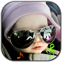 Funny kids ringtone logo