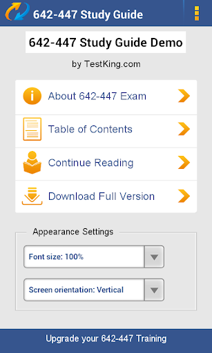 CCNP 642-447 Study Guide Demo