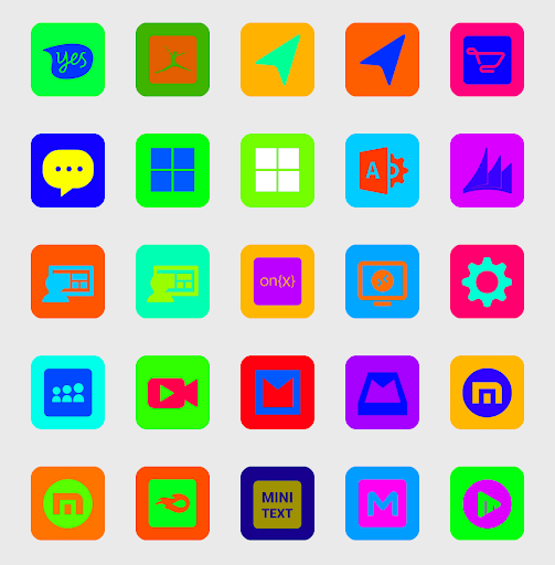 Color Madness UI - Icon Pack