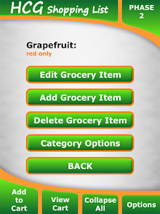 HCG Diet Shopping List Screenshots 4