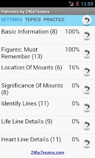 Lastest Palmistry by 24by7exams APK for PC