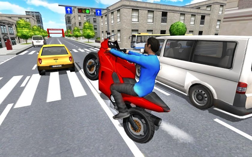 Moto Racing 3D Screen 2