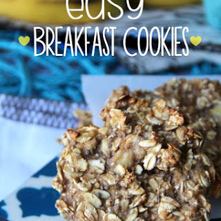 Healthy Oatmeal Breakfast Cookies