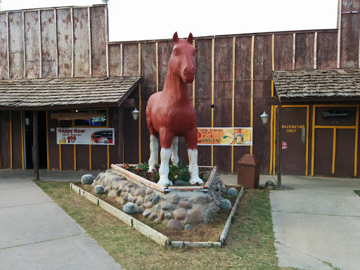 The Big Red Draft Horse at Fred's Arena