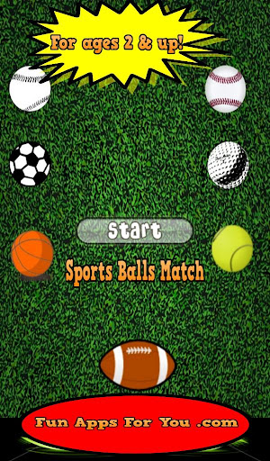 Sports Ball Matching Game