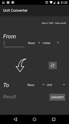 Unit converter TREC