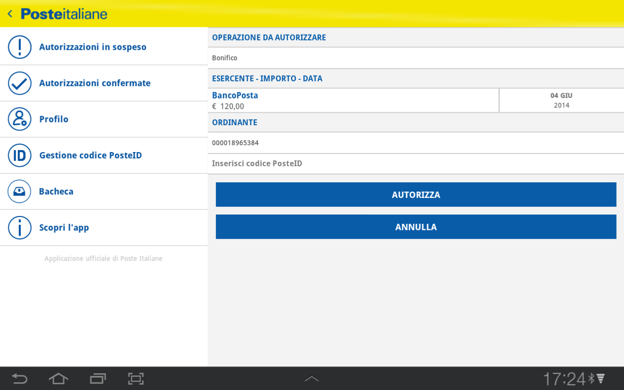 PosteID - App Android su Google Play