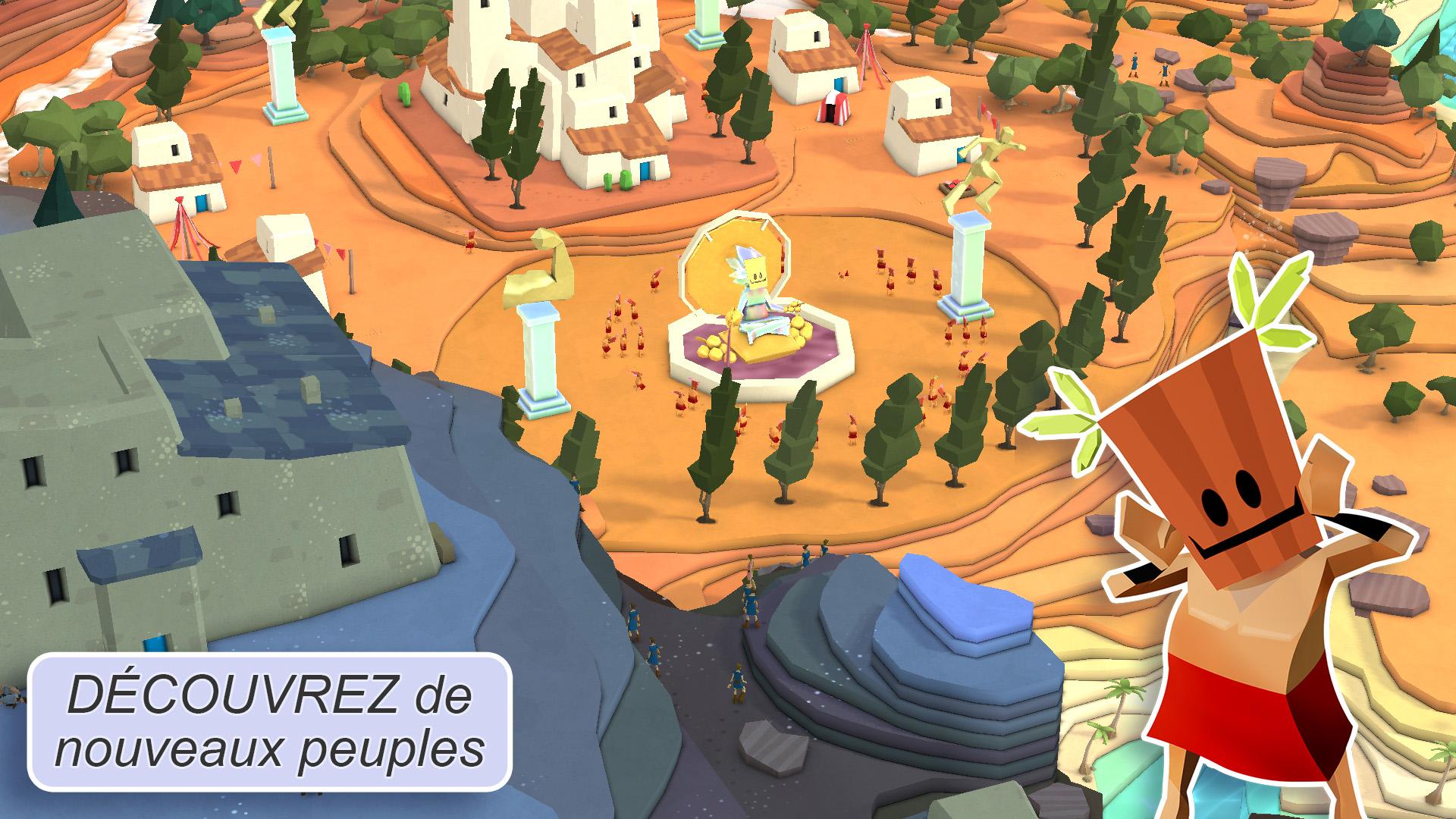 Android application Godus screenshort
