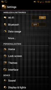 How to get Luxurious Gold Theme CM12 CM13 Varies with device mod apk for bluestacks