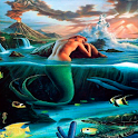 Mermaid Waves Live Wallpaper