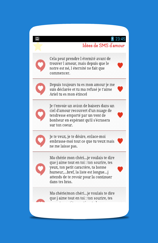 Message D Amour Pour Mon Cheri