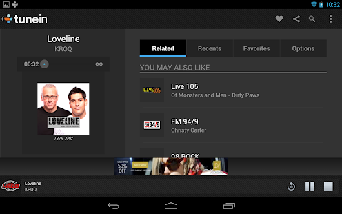 TuneIn Radio - screenshot thumbnail