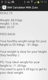 BMI calculator with zuks poster 2