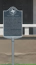 First Baptist Church Historical Marker 