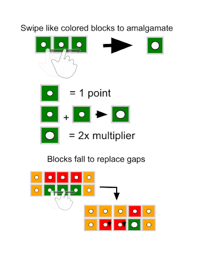 Amalgamate fast paced puzzlr