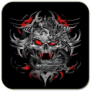 Skull live mobile app icon
