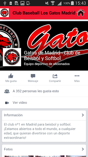 【免費運動App】Club Baseball Los Gatos Madrid-APP點子