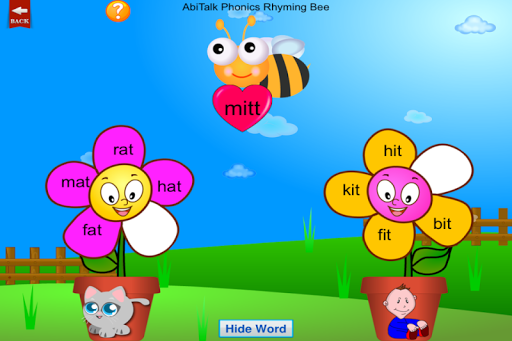 ABC Phonics Rhyming Bee Free