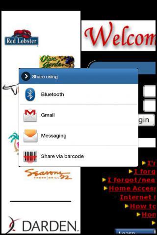 Apk Share Olive Garden My Dish Login