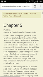 A Room with a View audio/text poster 11