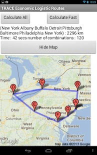 Free TRACE Economic Logistic Routes APK for Android