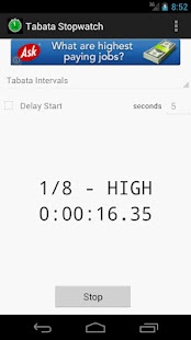 Tabata Stopwatch