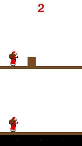 Make Christmas Santa Jump