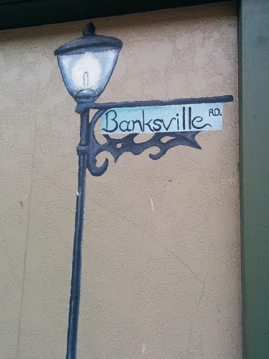 Banksville Rd. Light Post Mural