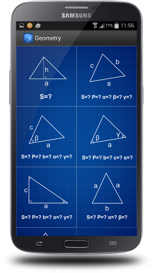 Geometry Calculator Android Apps on Google Play