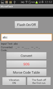 Lastest MorseFlash APK for Android