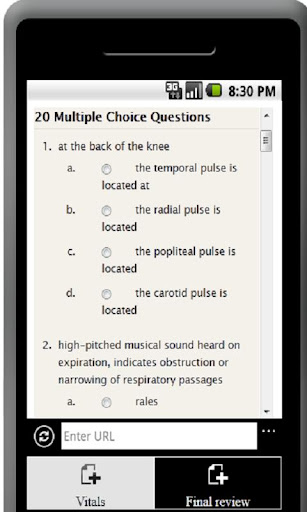 Registered Med Assistant Quiz