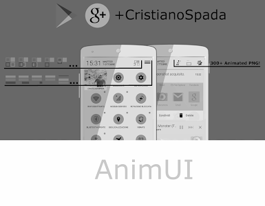 Screenshot AnimUI CM11 THEME WHITE v1.0