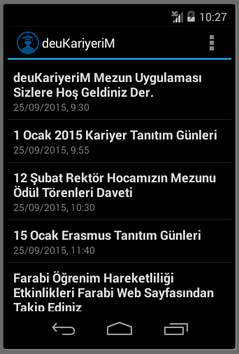 【免費新聞App】deuKariyeriM Mezun Uygulaması-APP點子