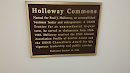 Holloway Commons Plaque
