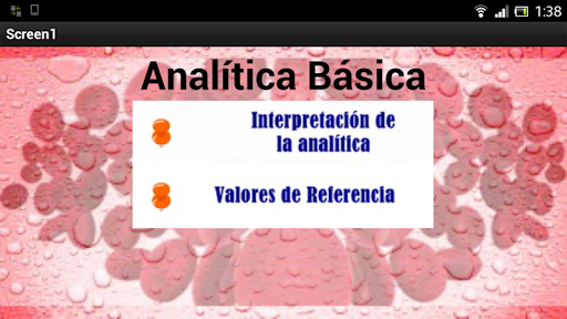 【免費醫療App】Analítica Básica-APP點子