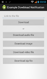 Example Dowbload Notification Screenshots 0