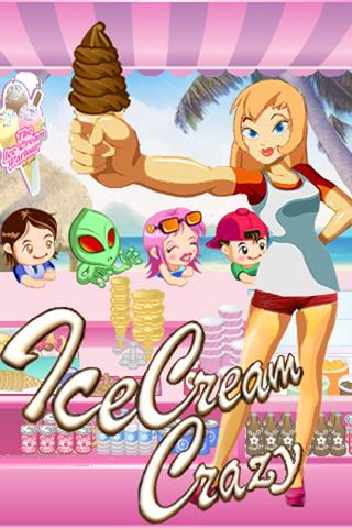 Android application Ice cream Crazy Dash screenshort