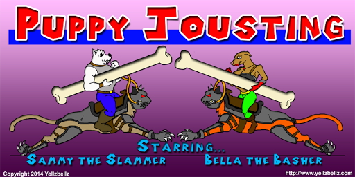 Puppy Jousting