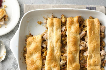 Leftover Turkey Crescent Bake