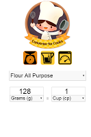 Converter for cooks APK 屏幕截图图片 #1